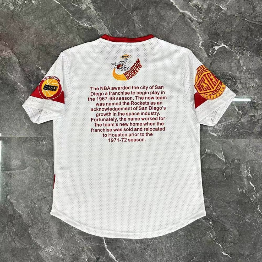 25-26 NBA Houston Rockets Retro short sleeved shirt