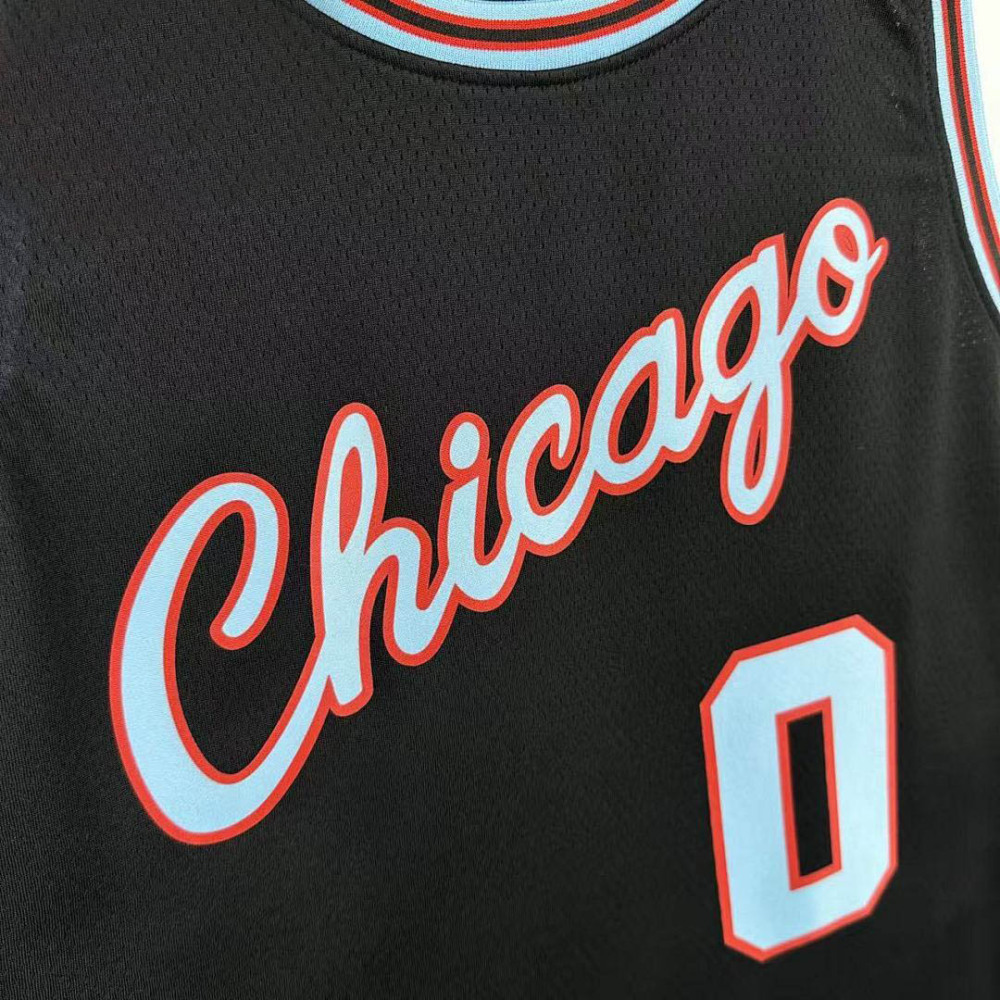 25-26 NBA Chicago Bulls City version 0-WHITE