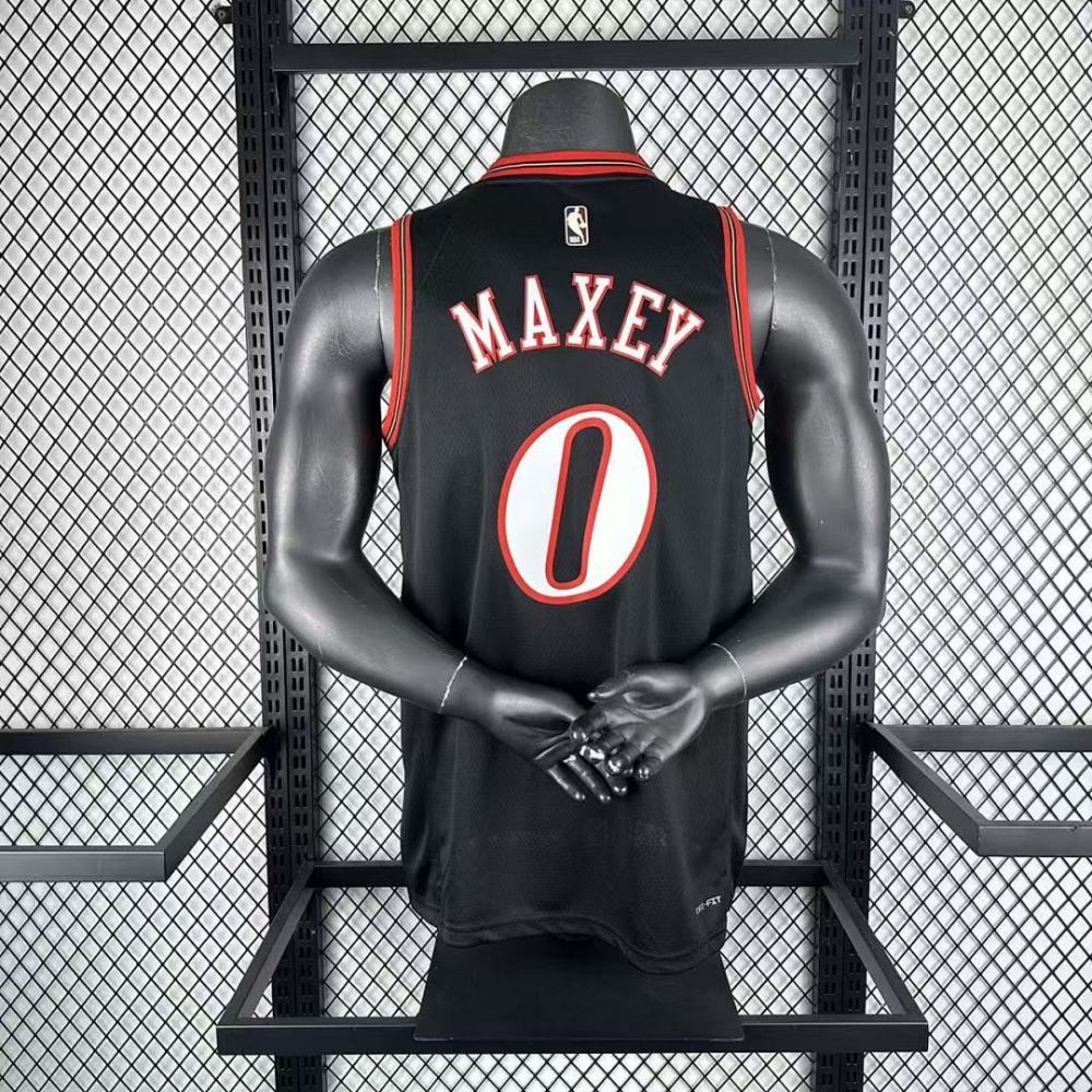 25-26 NBA Philadelphia 76ers Retro 0-MAXEY