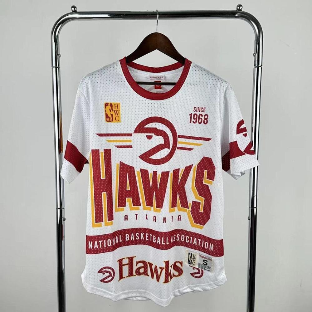 25-26 NBA Atlanta Hawks Retro short sleeved shirt