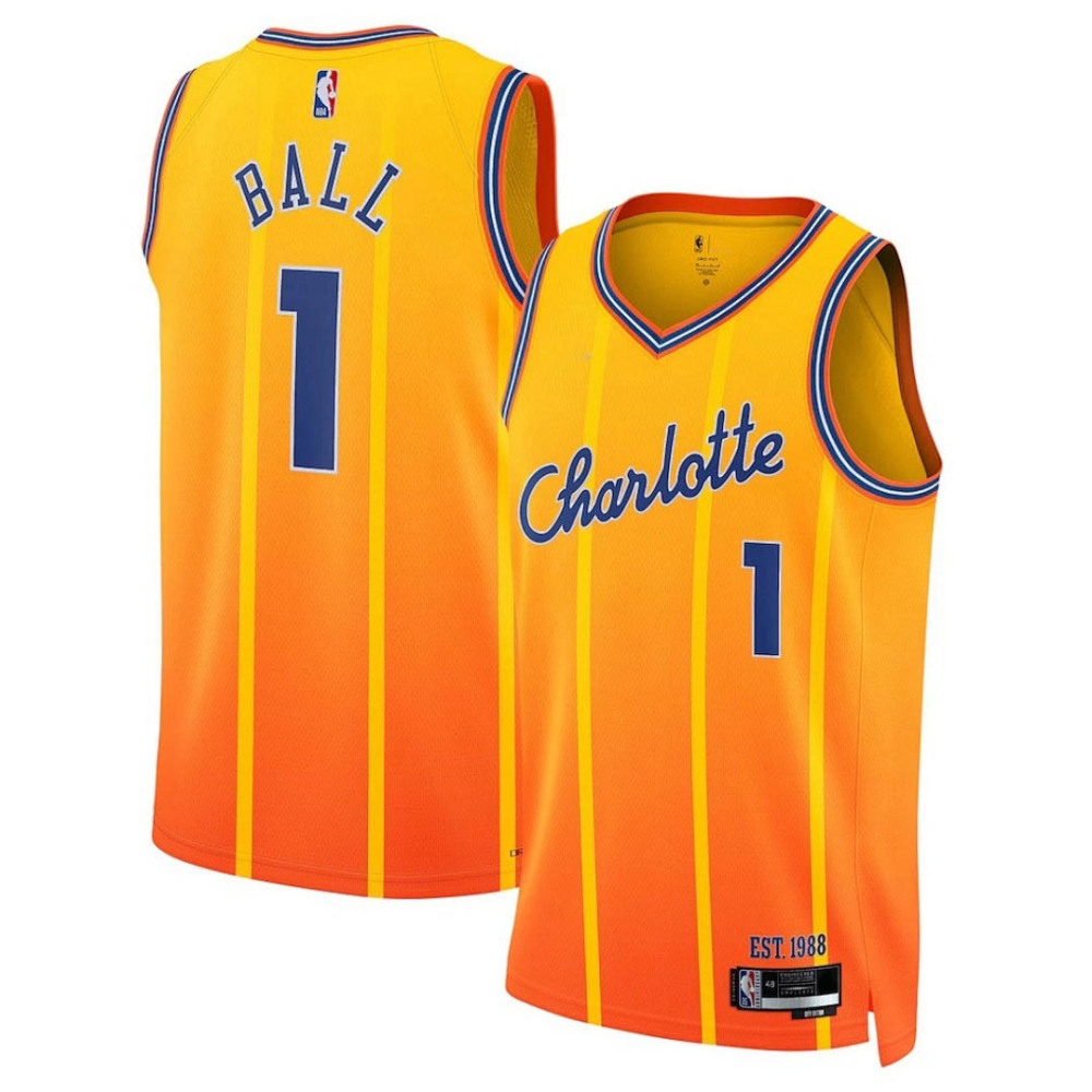 25-26 NBA Charlotte Hornets City version 1-BALL