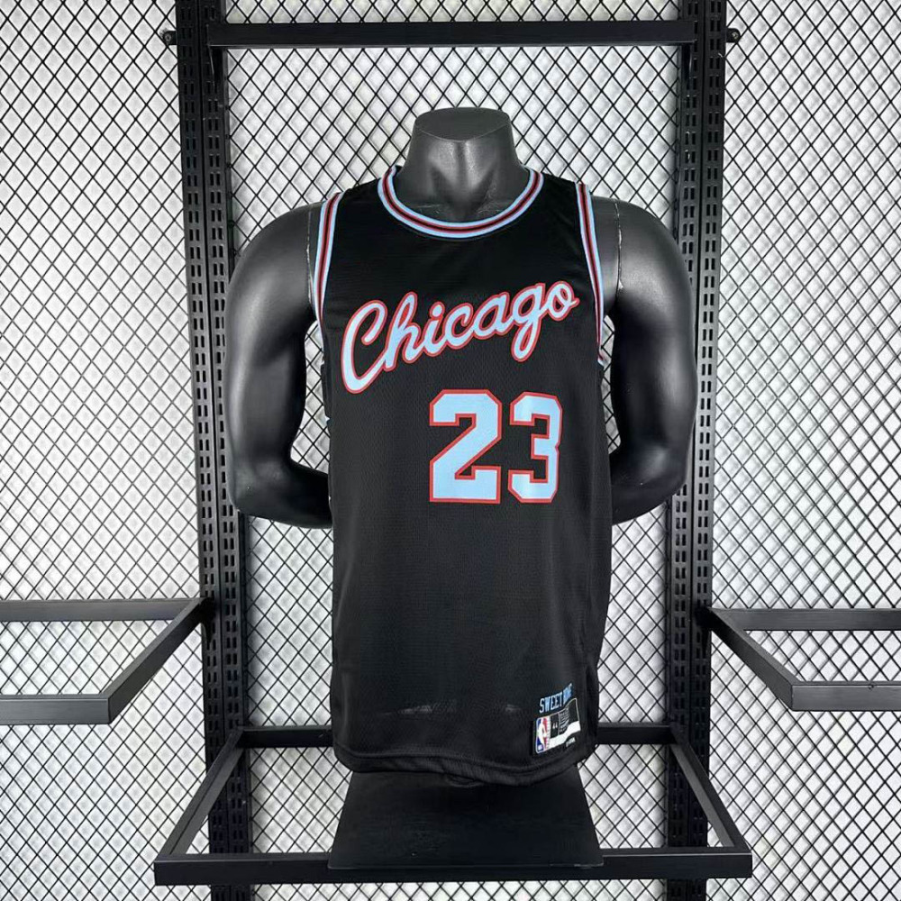 25-26 NBA Chicago Bulls City version 23-JORDAN