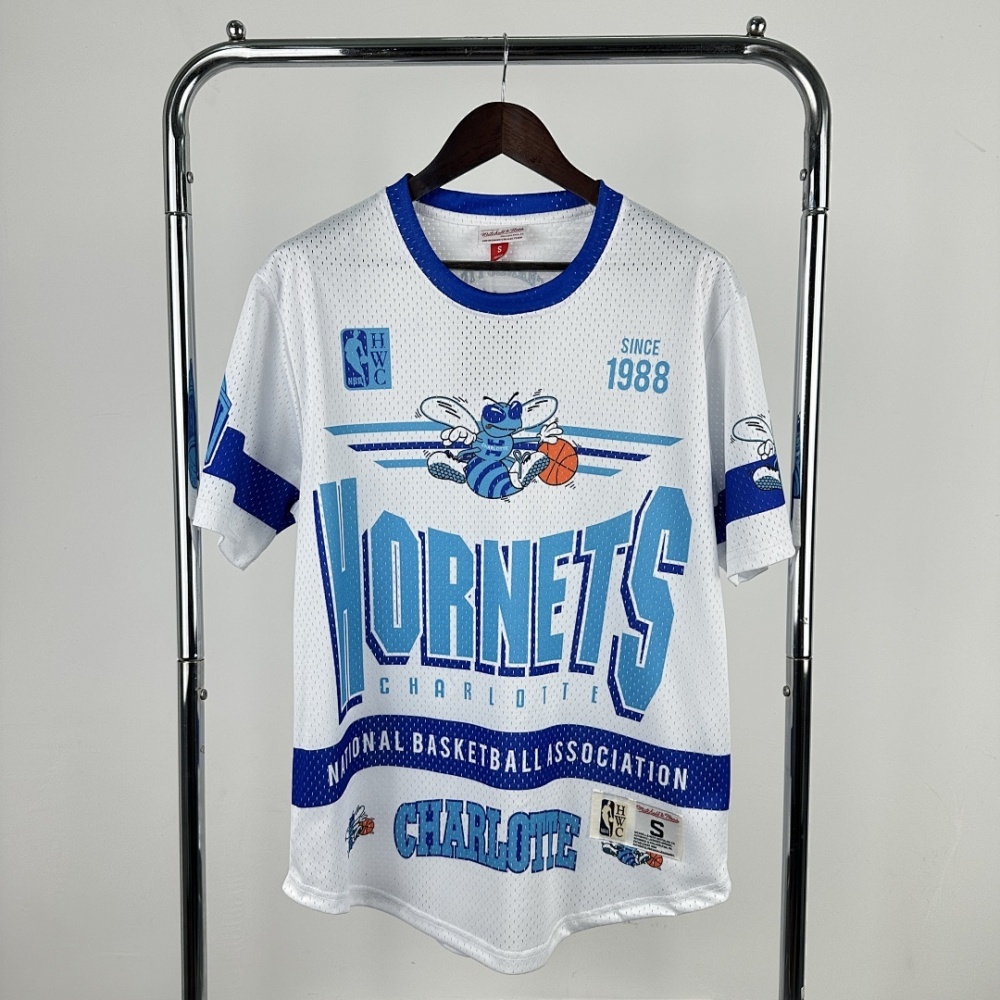 25-26 NBA Charlotte Hornets Retro short sleeved shirt