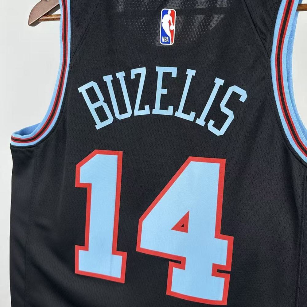 25-26 NBA Chicago Bulls City version 14-BUZELIS