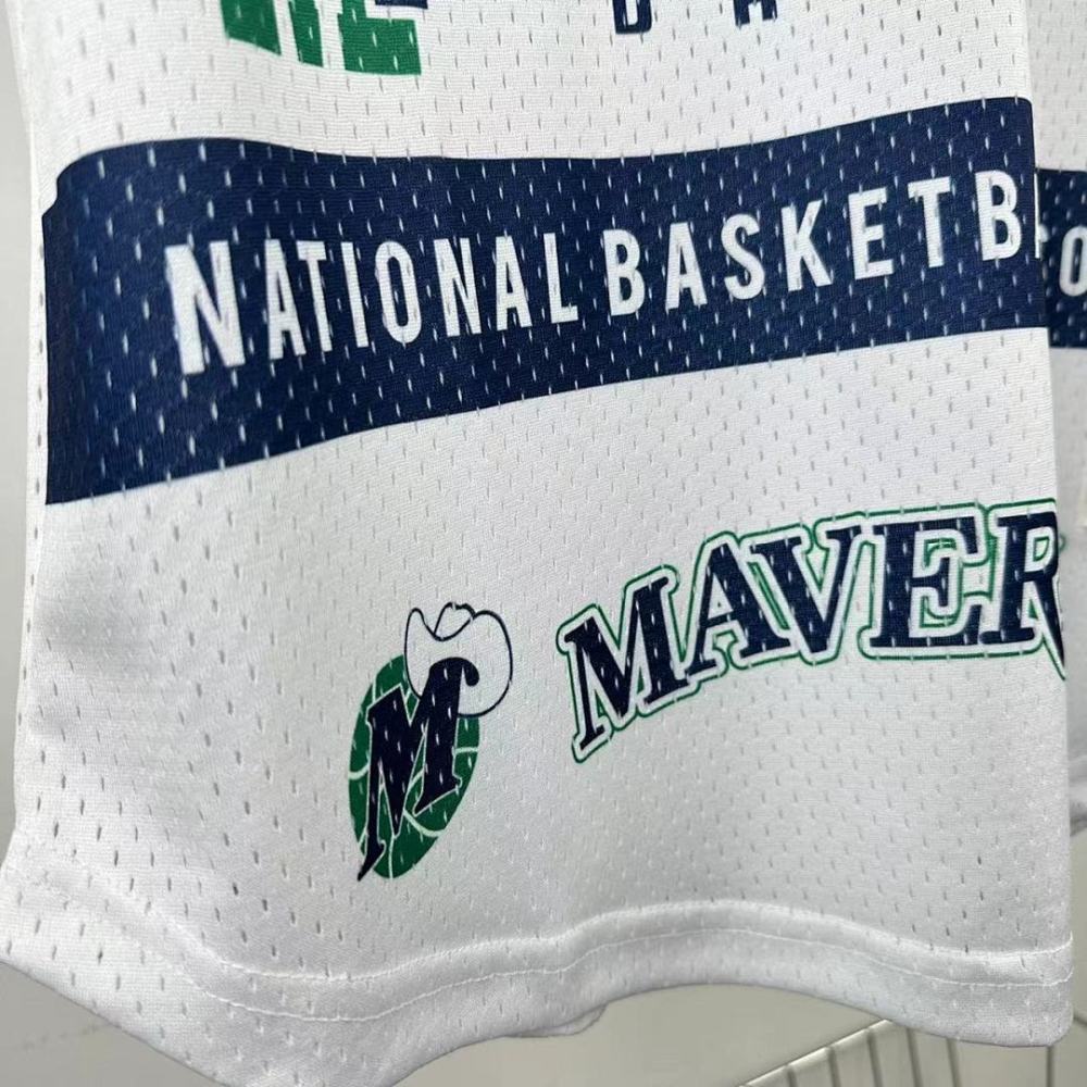 25-26 NBA Dallas Mavericks Retro short sleeved shirt