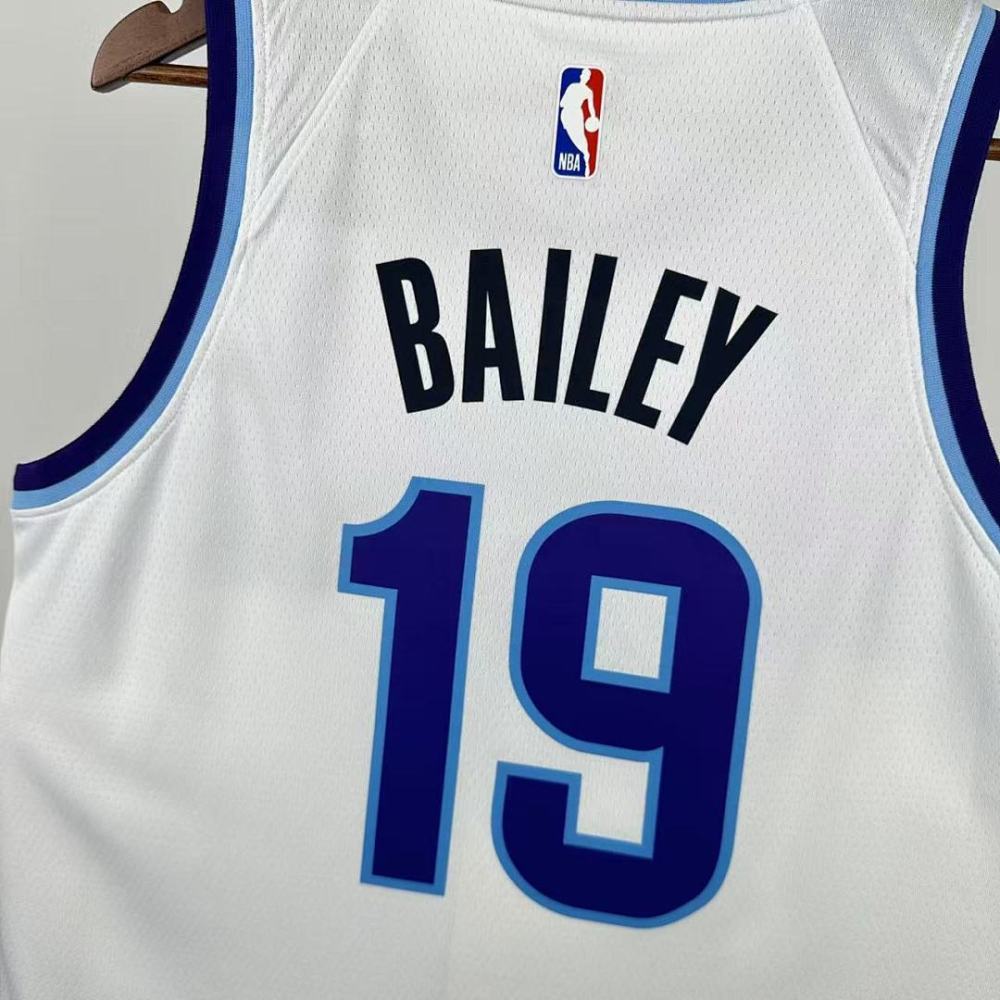 25-26 NBA Utah Jazz White 19-BAILEY