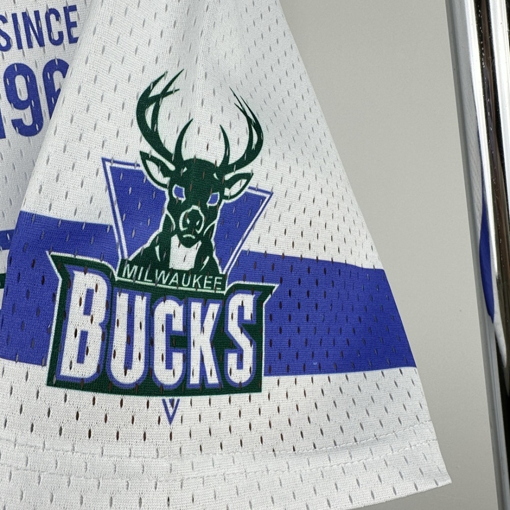 25-26 NBA Milwaukee Bucks Retro short sleeved shirt