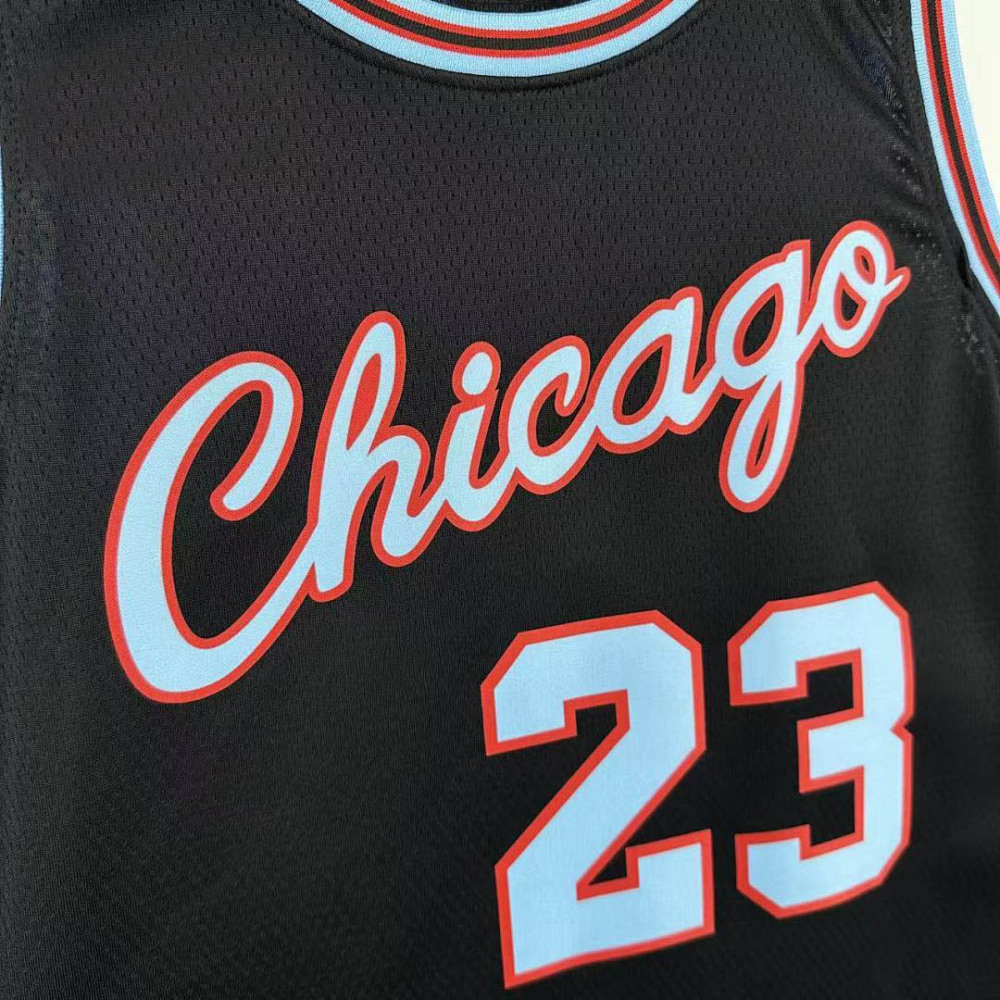 25-26 NBA Chicago Bulls City version 23-JORDAN