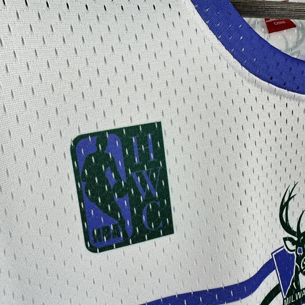 25-26 NBA Milwaukee Bucks Retro short sleeved shirt