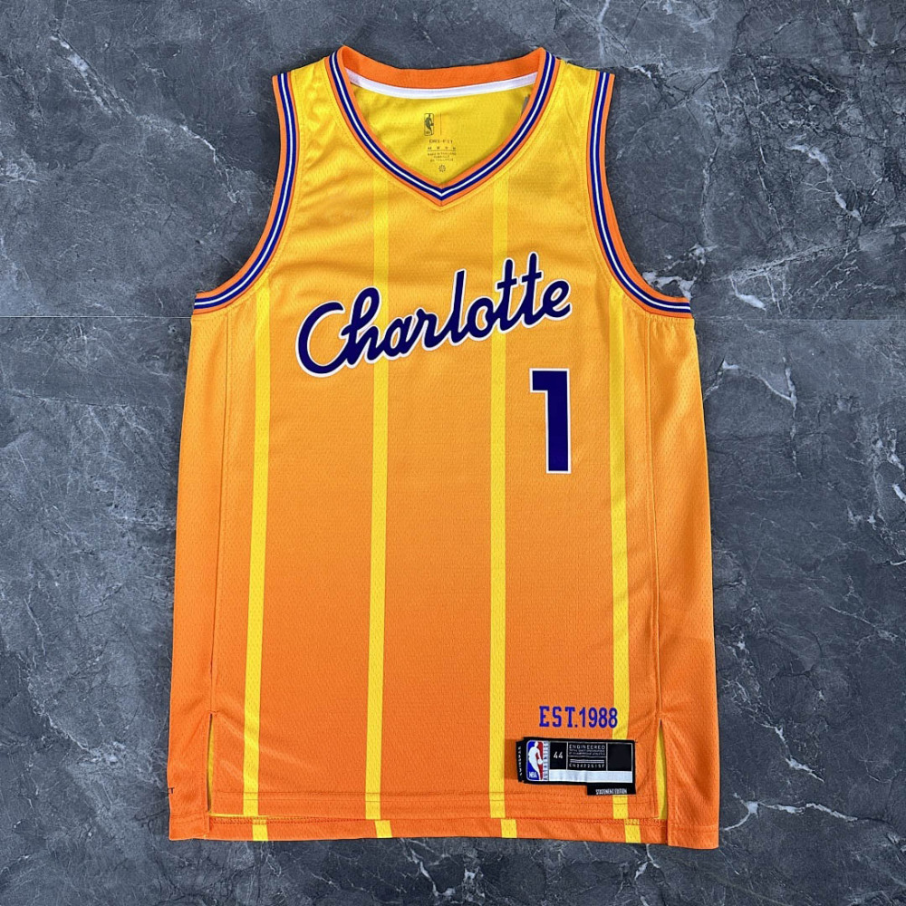 25-26 NBA Charlotte Hornets City version 1-BALL