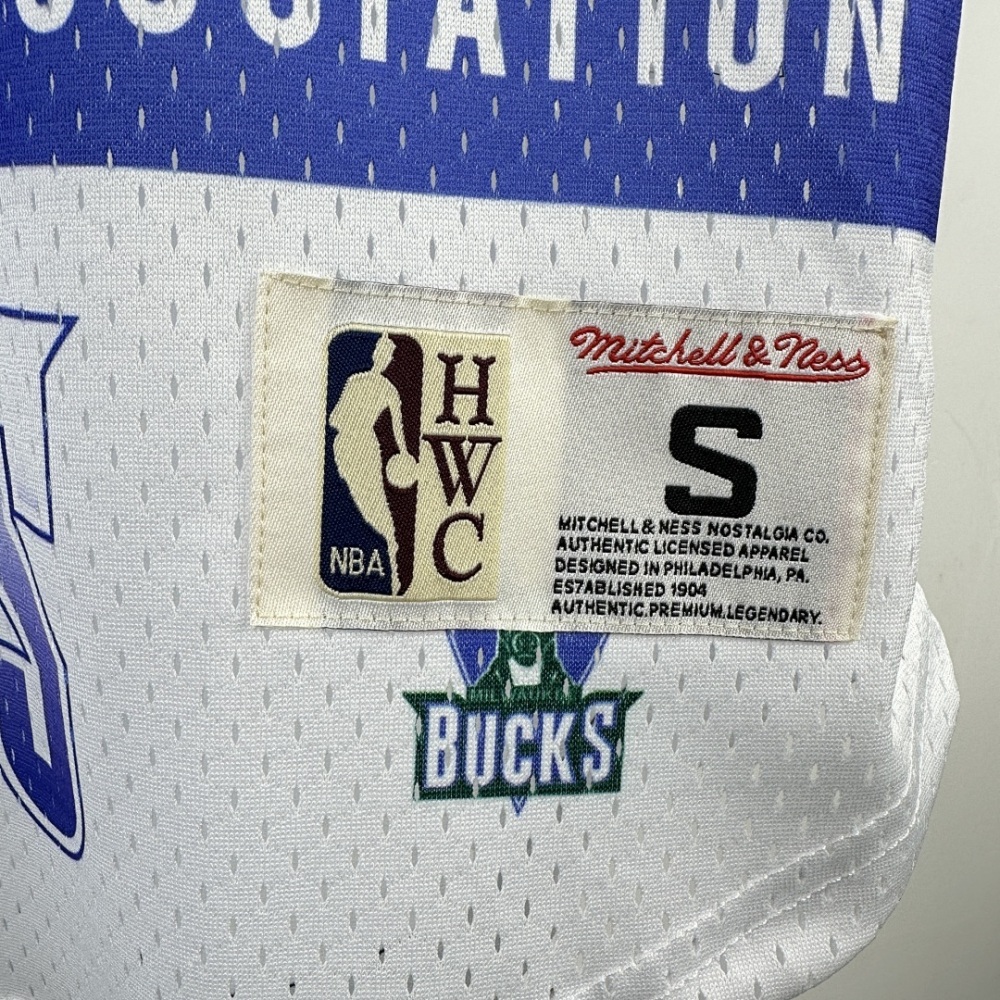 25-26 NBA Milwaukee Bucks Retro short sleeved shirt