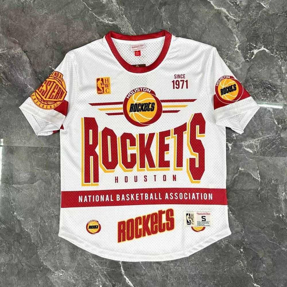 25-26 NBA Houston Rockets Retro short sleeved shirt