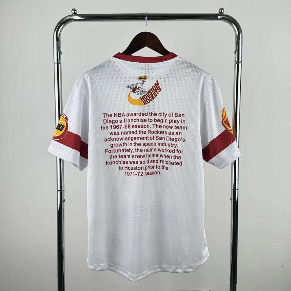 25-26 NBA Houston Rockets Retro short sleeved shirt