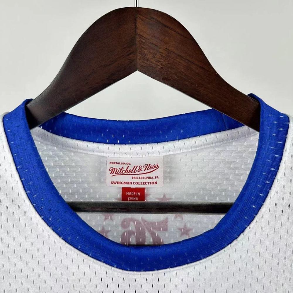25-26 NBA Philadelphia 76ers Retro short sleeved shirt