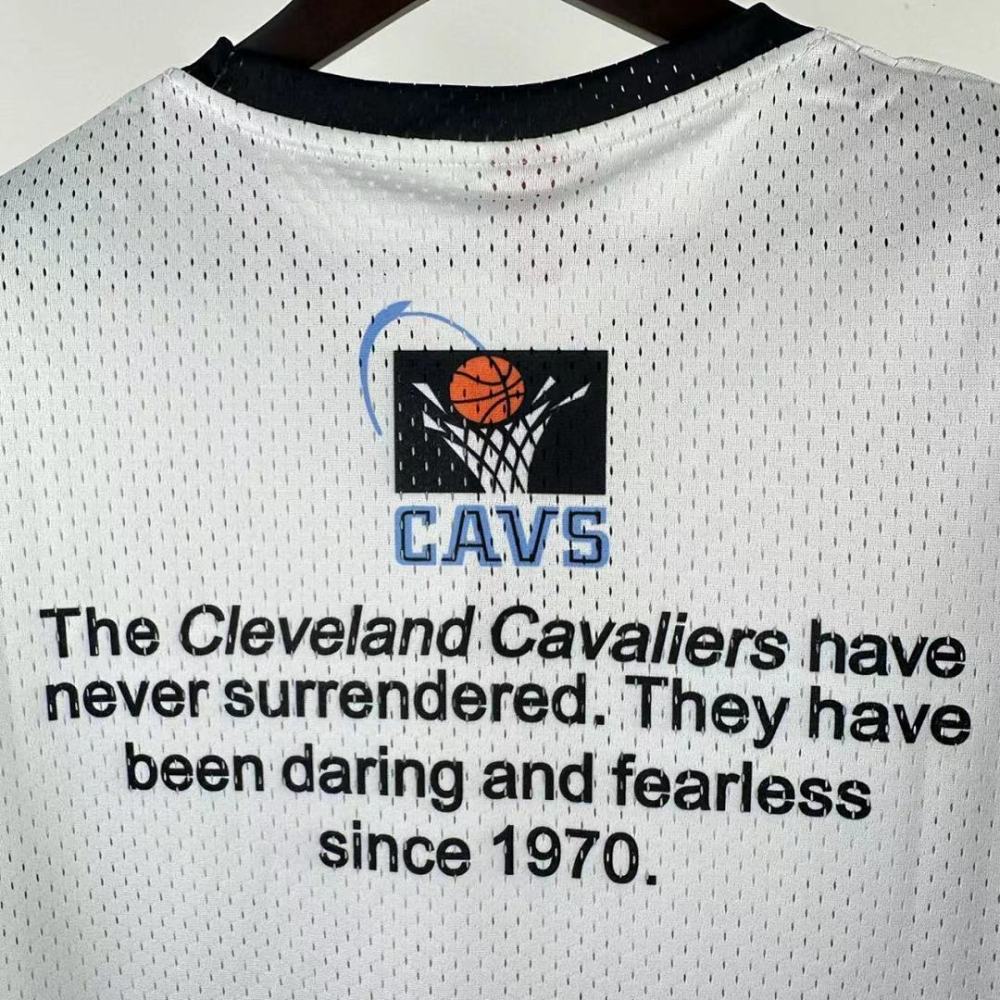 25-26 NBA Cleveland Cavaliers Retro short sleeved shirt