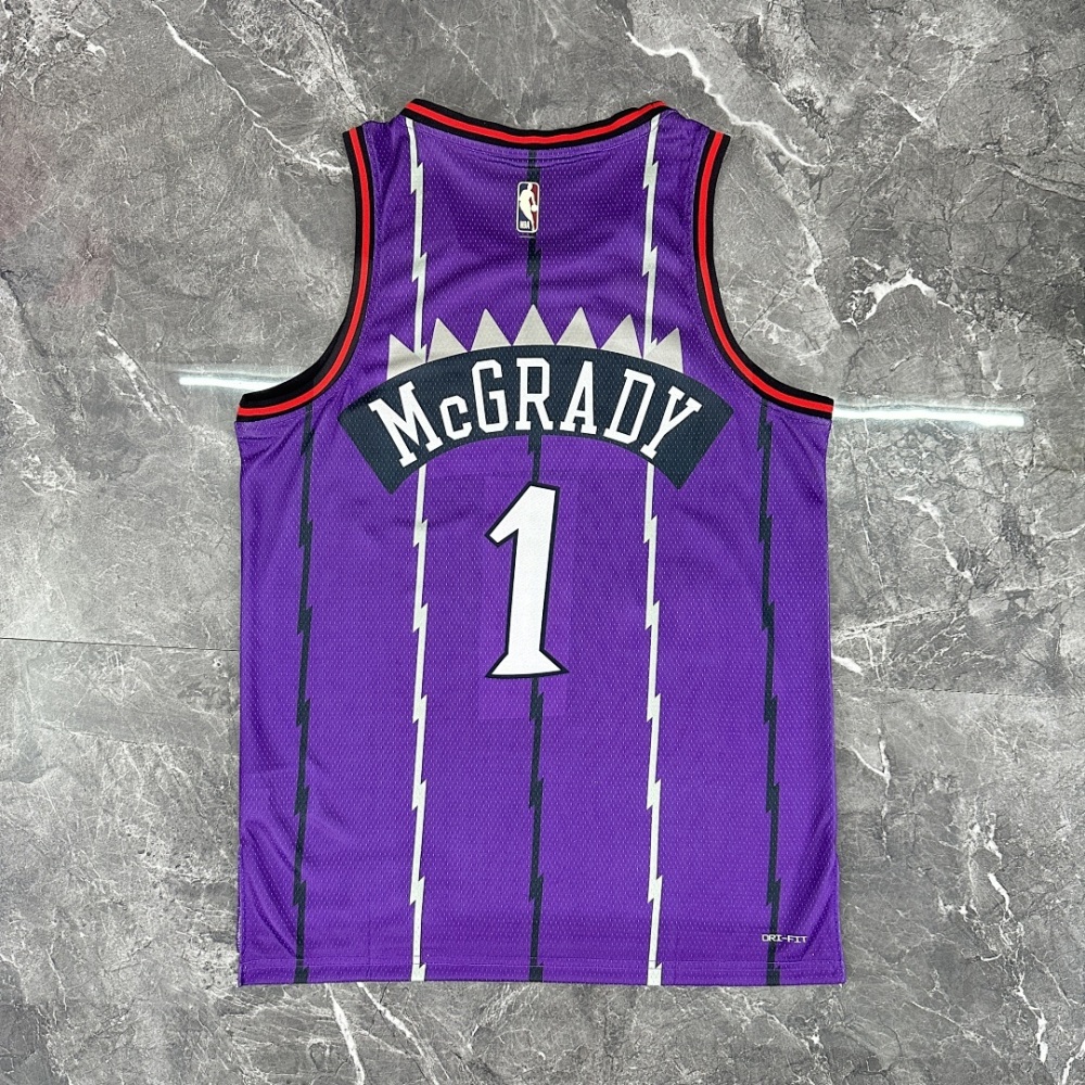 25-26 NBA Toronto Raptors retro Purple 1-McGRADY