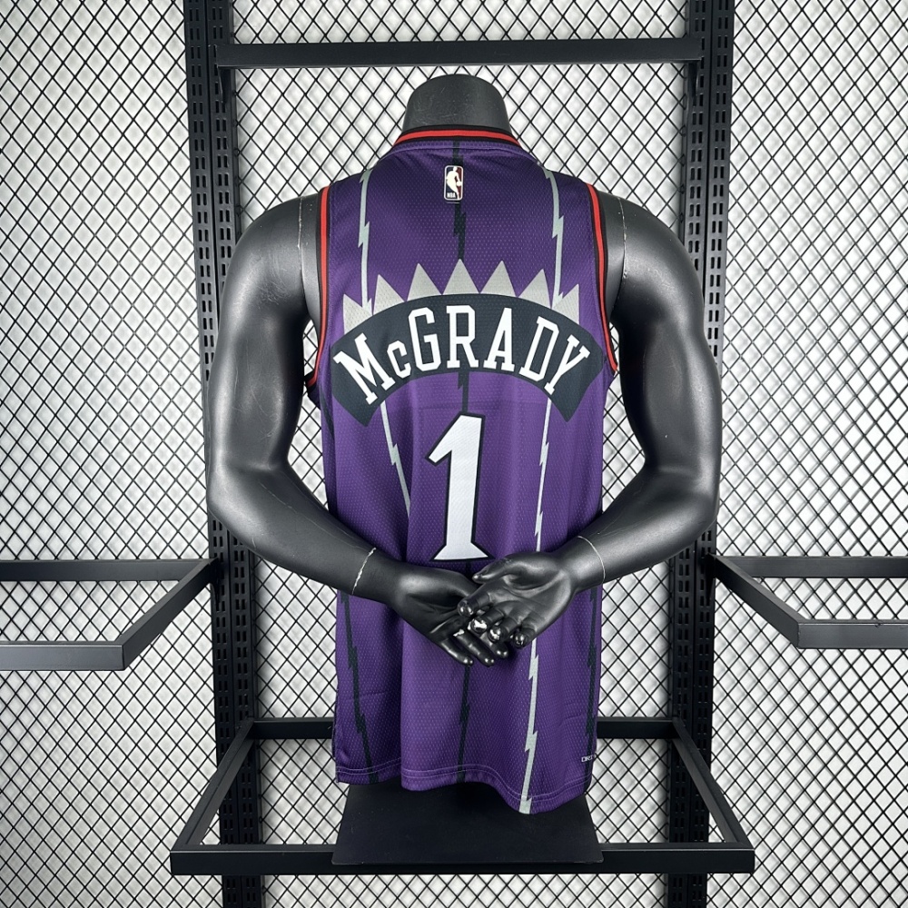 25-26 NBA Toronto Raptors retro Purple 1-McGRADY