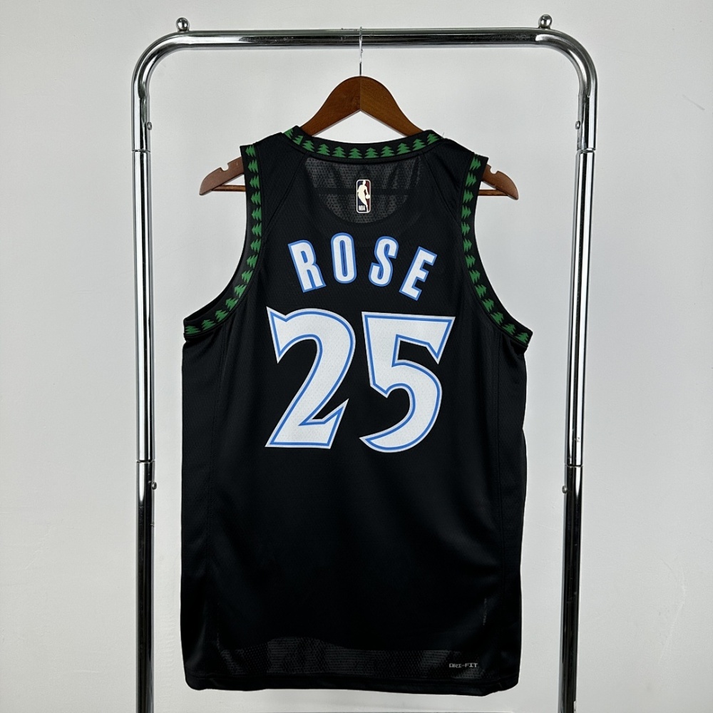 25-26 NBA Minnesota Timberwolves Retro 25-ROSE