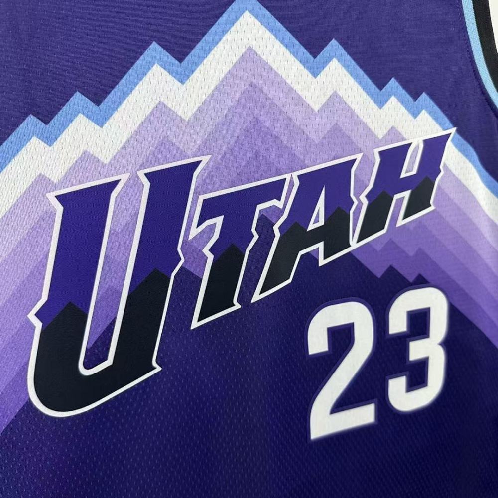 25-26 NBA Utah Jazz Purple 23-MARKKANEN