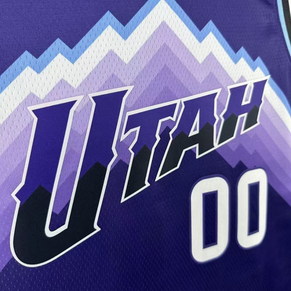 25-26 NBA Utah Jazz Purple 00-MARKKANEN