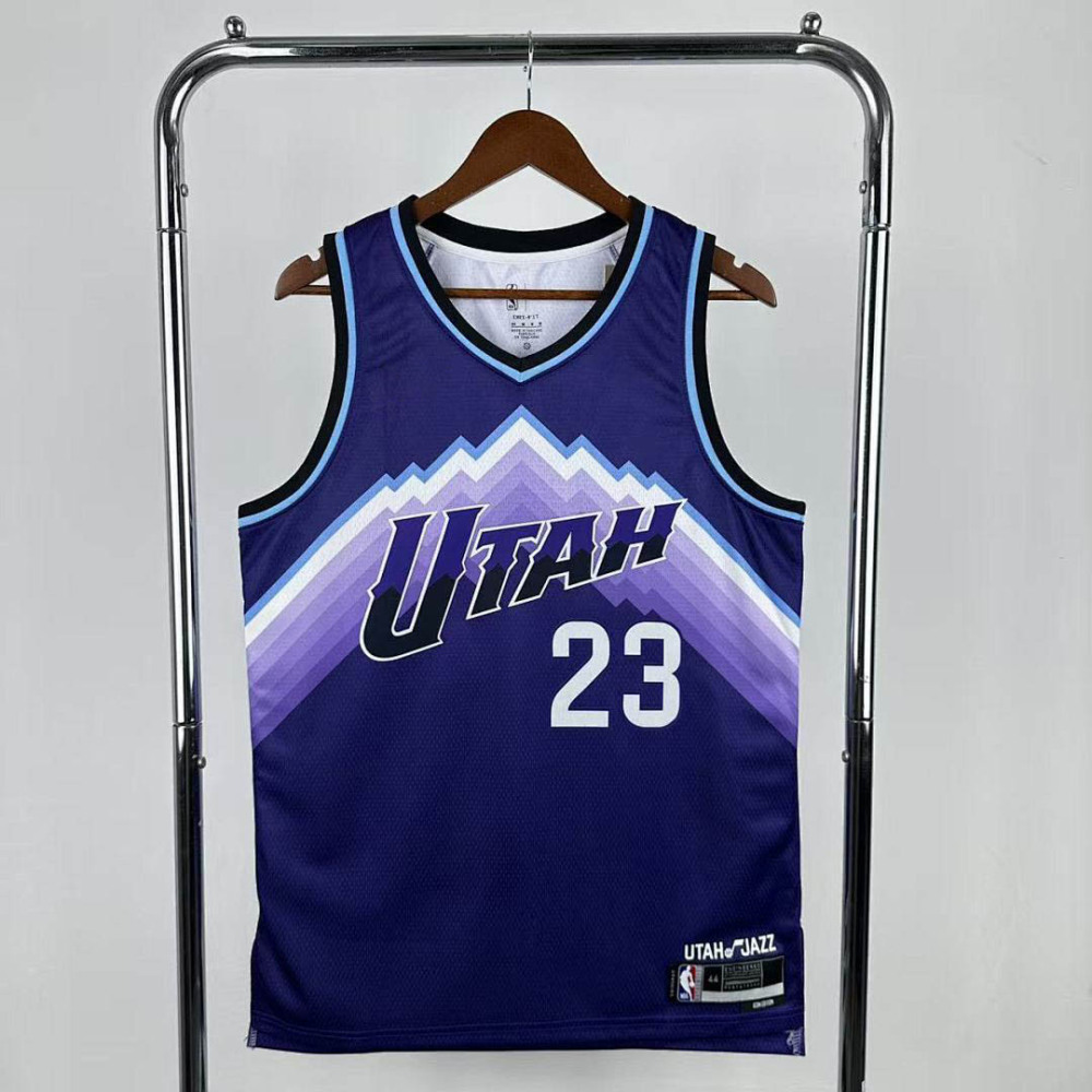 25-26 NBA Utah Jazz Purple 23-MARKKANEN