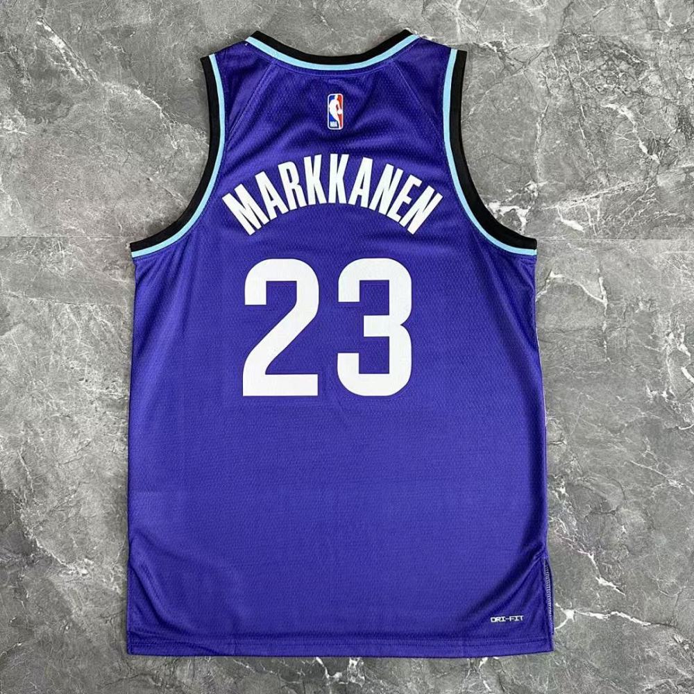 25-26 NBA Utah Jazz Purple 23-MARKKANEN