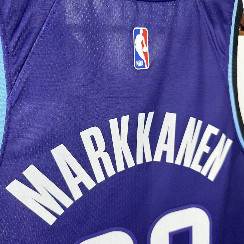 25-26 NBA Utah Jazz Purple 00-MARKKANEN