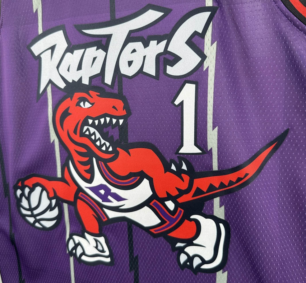 25-26 NBA Toronto Raptors retro Purple 1-McGRADY