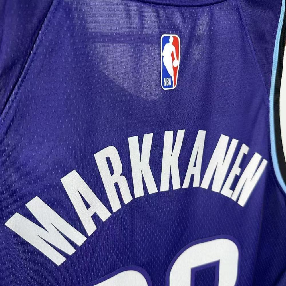 25-26 NBA Utah Jazz Purple 23-MARKKANEN