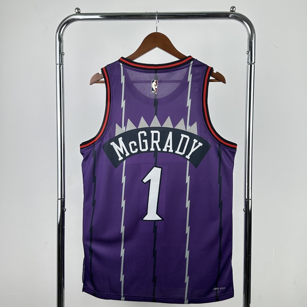 25-26 NBA Toronto Raptors retro Purple 1-McGRADY