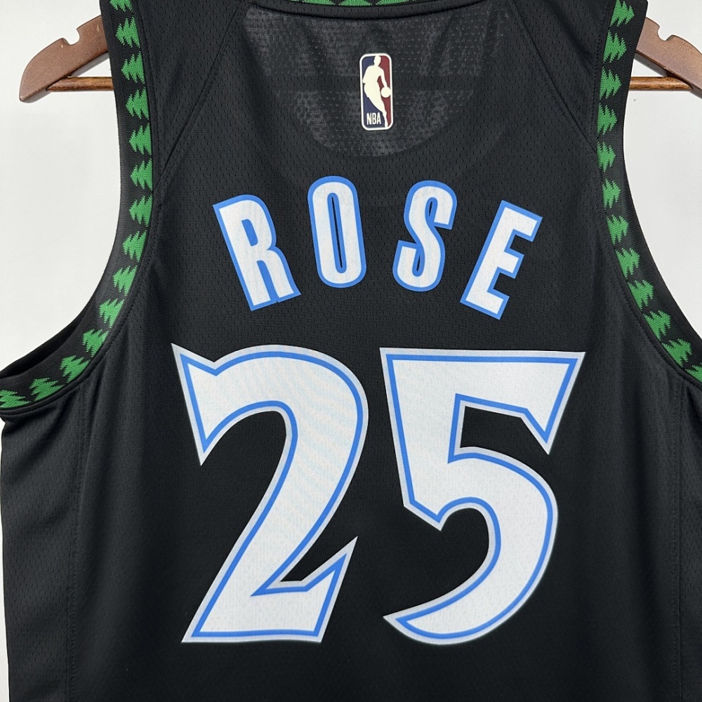 25-26 NBA Minnesota Timberwolves Retro 25-ROSE