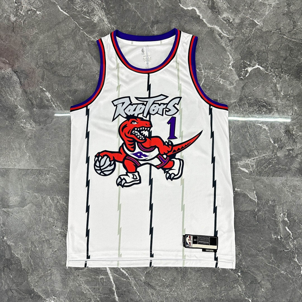 25-26 NBA Toronto Raptors retro white 1-McGRADY