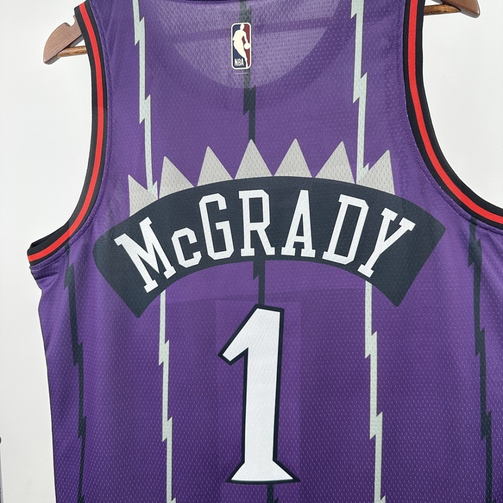 25-26 NBA Toronto Raptors retro Purple 1-McGRADY
