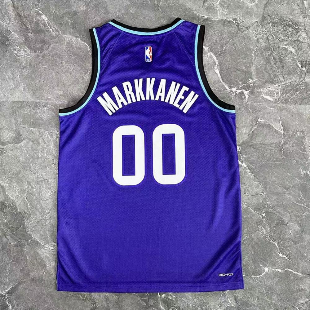 25-26 NBA Utah Jazz Purple 00-MARKKANEN