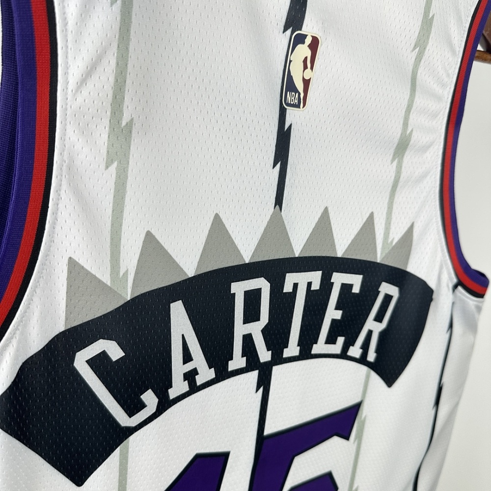 25-26 NBA Toronto Raptors retro white 15-CARTER