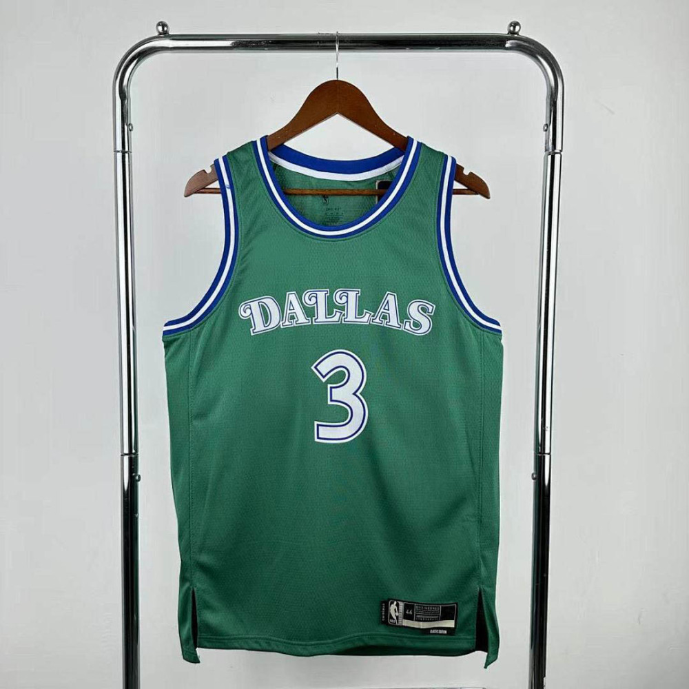 25-26 NBA Dallas Mavericks Retro green 3-DAVIS