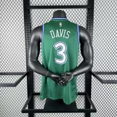 25-26 NBA Dallas Mavericks Retro green 3-DAVIS