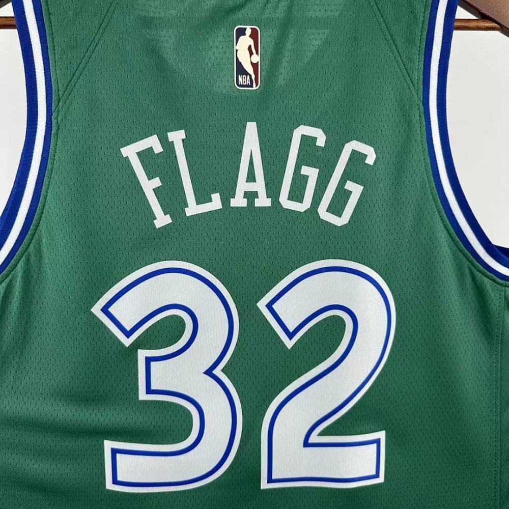 25-26 NBA Dallas Mavericks Retro green 32-FLAGG