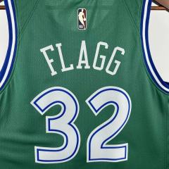 25-26 NBA Dallas Mavericks Retro green 32-FLAGG