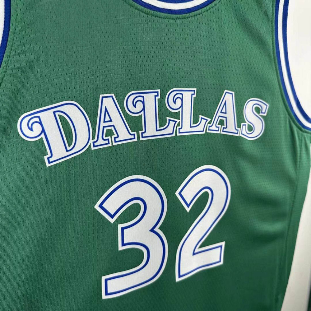 25-26 NBA Dallas Mavericks Retro green 32-FLAGG