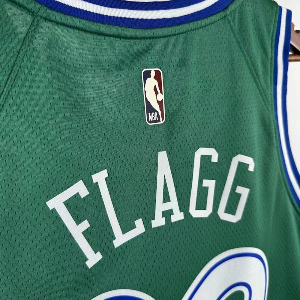 25-26 NBA Dallas Mavericks Retro green 32-FLAGG