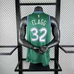 25-26 NBA Dallas Mavericks Retro green 32-FLAGG
