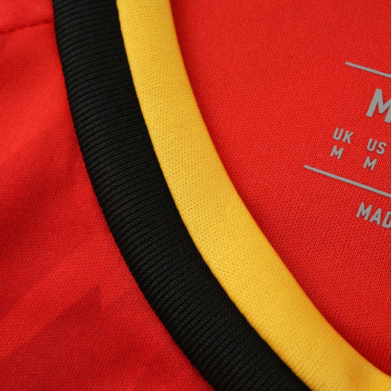 2026 FIFA World Cup Belgium home Long sleeved Fan version