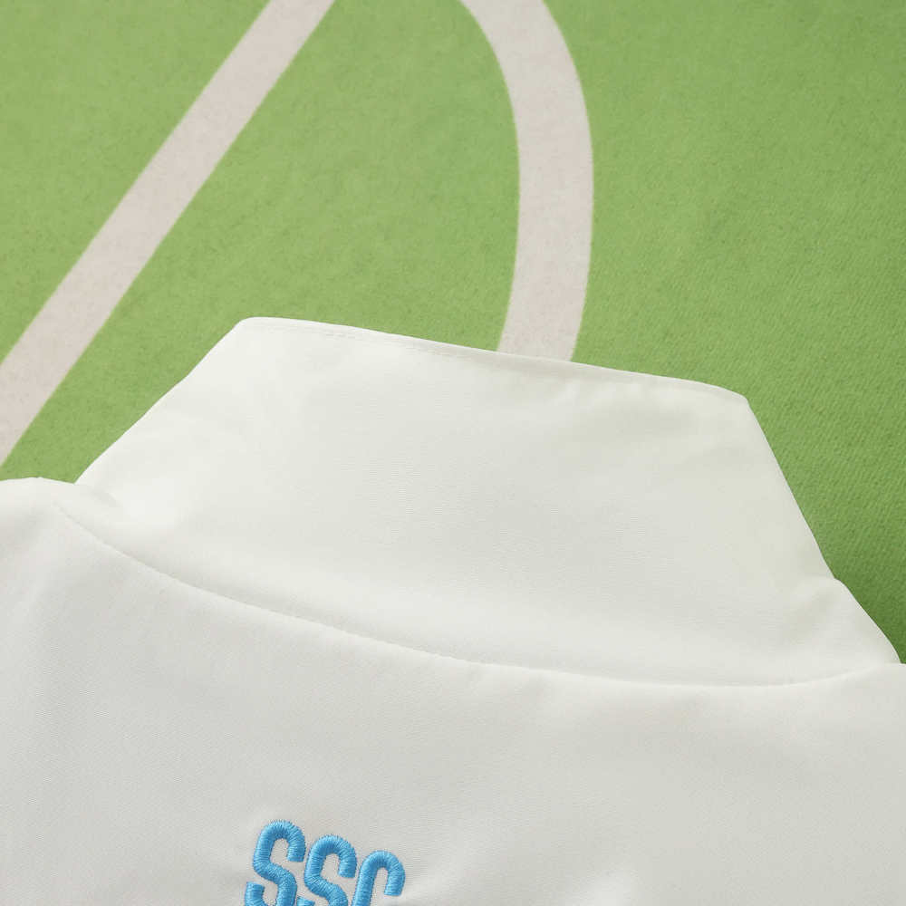 2526 season S.S.C. Napoli  White Training clothes windbreaker