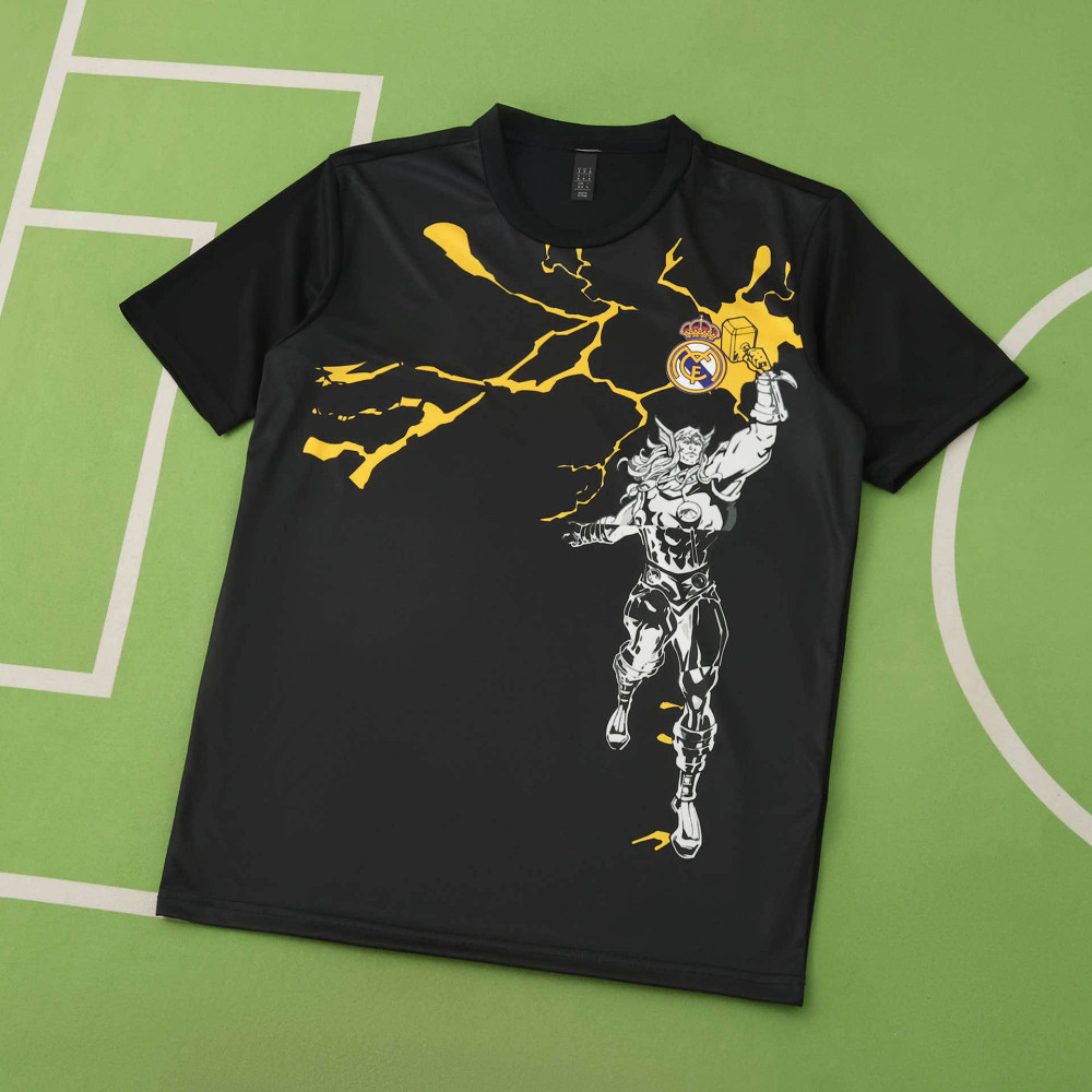 2526 season Real Madrid CF Marvel Black  Concept version