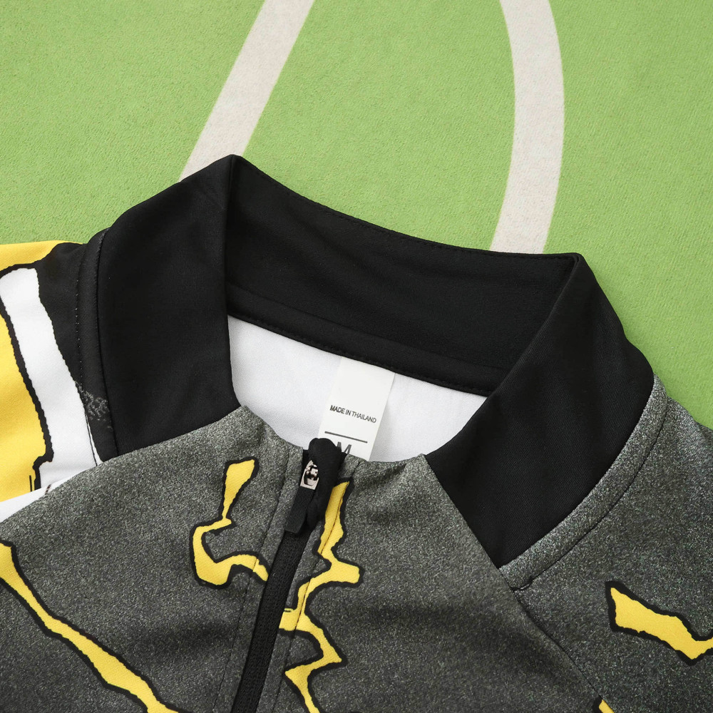 2526 season Real Madrid CF Marvel Black Half pull training suit