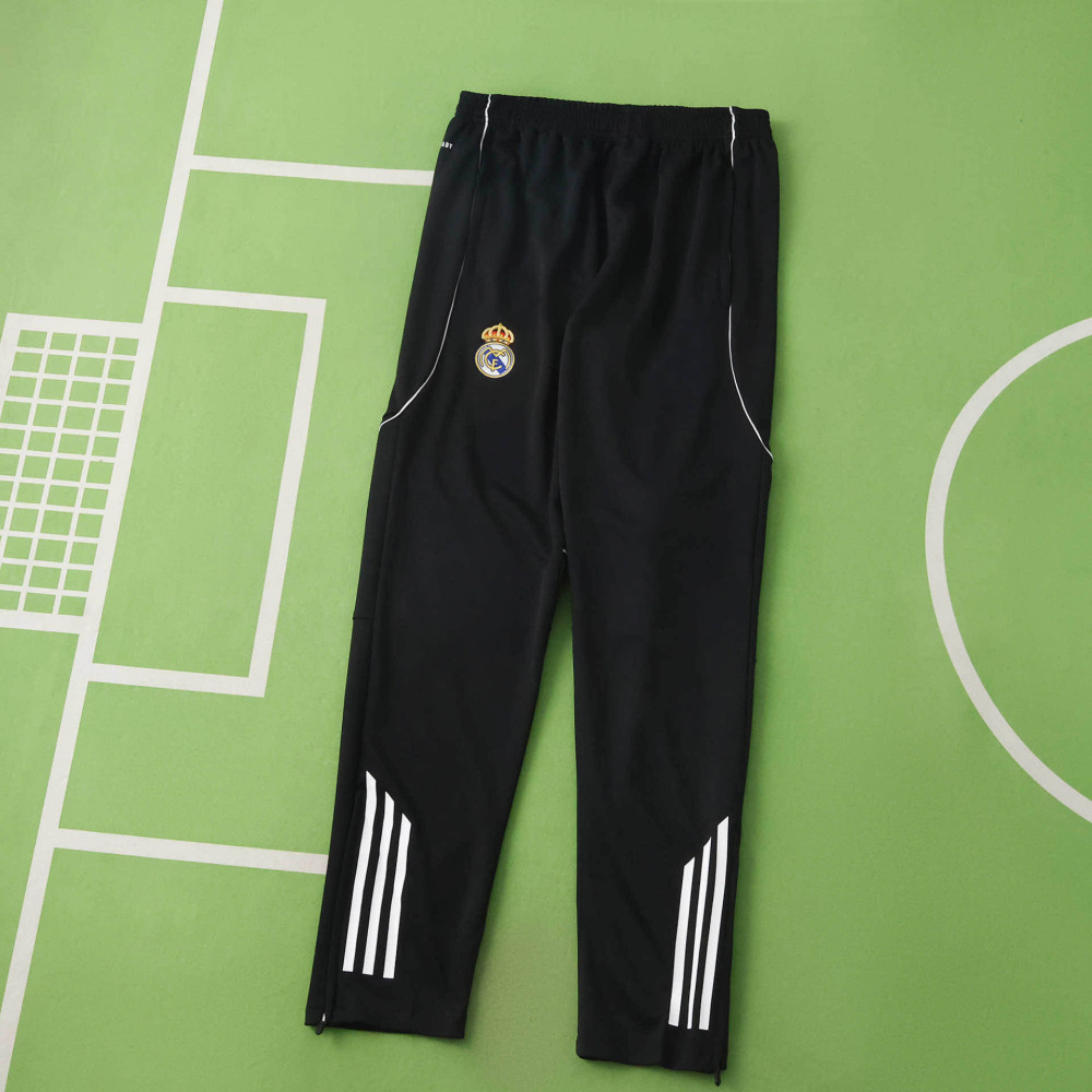 2526 season Real Madrid CF Marvel Black Half pull training suit