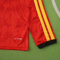 2026 FIFA World Cup Belgium home Long sleeved Fan version