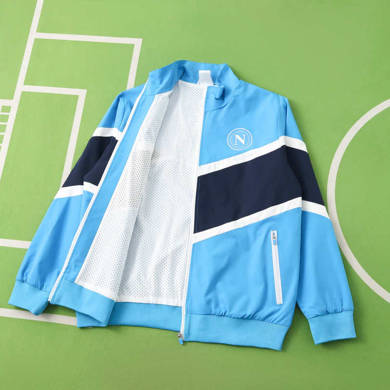 2526 season S.S.C. Napoli Blue Training clothes windbreaker