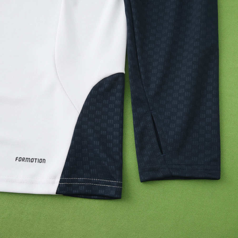 2026 FIFA World Cup Argentina White Half zip training suit set